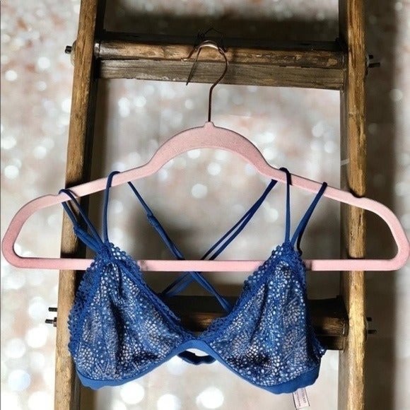 Victoria's Secret Other - Victoria’s Secret Blue Lace Bralette